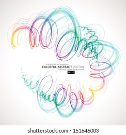 Abstract colorful wave . Vector illustration for your business presentations. EPS10.