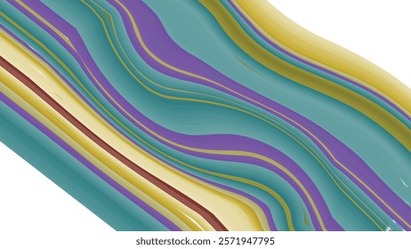 Abstract colorful waves background. Multicolored wallpaper graphic design.Psychedelic wavy lines.marble texture