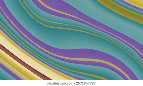 Abstract colorful waves background. Multicolored wallpaper graphic design.Psychedelic wavy lines.marble texture