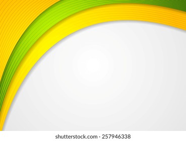 Abstract colorful waves elegant background. Vector design