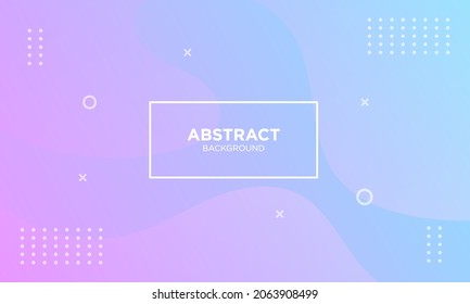 Abstrakter, bunter, geometrischer Hintergrund. Modernes Hintergrunddesign. Farbverlauf-Farbe. Zusammensetzung der flüssigen Formen. Geeignet für Präsentationsdesign. Website, Banner, Wallpaper, Broschüre, Poster