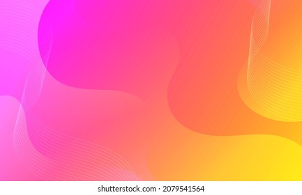 Abstract Colorful waves geometric background. Modern background design. gradient color. Fluid shapes composition. Fit for presentation design. website, banners, wallpapers, brochure, posters