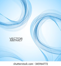 Abstract colorful waves. Vector illustration. Eps 10