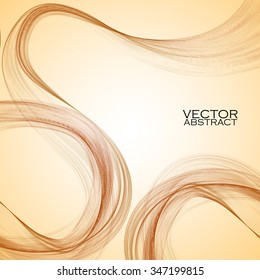 Abstract colorful waves. Vector illustration. Eps 10