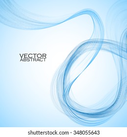 Abstract colorful waves. Vector illustration. Eps 10