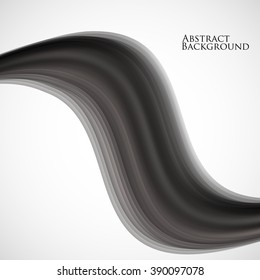 Abstract colorful waves. Vector illustration. Eps 10