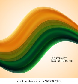 Abstract colorful waves. Vector illustration. Eps 10