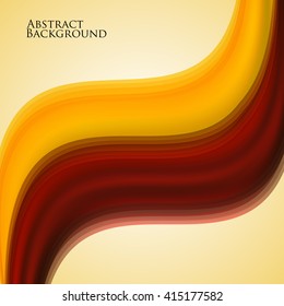 Abstract colorful waves. Vector illustration. Eps 10