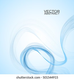 Abstract colorful waves. Vector illustration. Eps 10