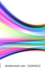 Abstract colorful wavy background