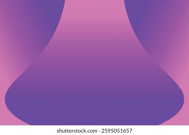 Abstract colorful wavy gradient shape banner design.