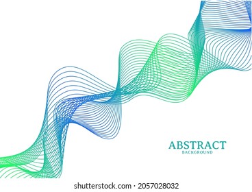 abstract colorful wavy line flowing background, wave line background isolated on white background