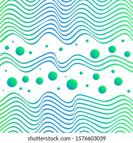 ABSTRACT COLORFUL WAVY LINE PATTERN BACKGROUND. COVER DESIGN 