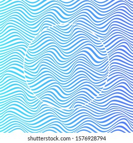 ABSTRACT COLORFUL WAVY LINE PATTERN BACKGROUND. COVER DESIGN 
