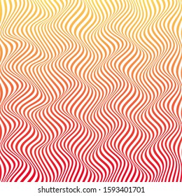 ABSTRACT COLORFUL WAVY LINE PATTERN BACKGROUND. COVER DESIGN 