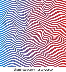 ABSTRACT COLORFUL WAVY LINE PATTERN BACKGROUND. COVER DESIGN 