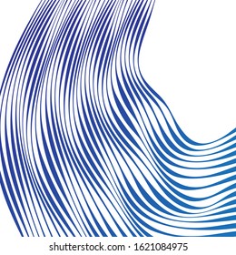 ABSTRACT COLORFUL WAVY LINE PATTERN BACKGROUND. COVER DESIGN 