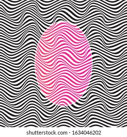 ABSTRACT COLORFUL WAVY LINE PATTERN BACKGROUND. COVER DESIGN 