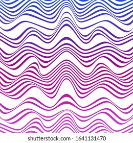 ABSTRACT COLORFUL WAVY LINE PATTERN BACKGROUND. COVER DESIGN 