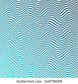 ABSTRACT COLORFUL WAVY LINE PATTERN BACKGROUND. COVER DESIGN 