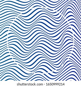 FONDO DE PATRÓN DE LA LÍNEA DE ONDA COLORIDA ABSTRACTO. DISEÑO DE LA TAPA 