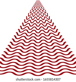 ABSTRACT COLORFUL WAVY LINE PATTERN BACKGROUND. COVER DESIGN 