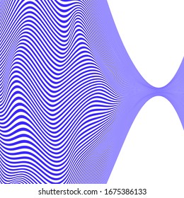 ABSTRACT COLORFUL WAVY LINE PATTERN BACKGROUND. COVER DESIGN 