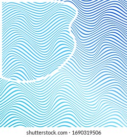 ABSTRACT COLORFUL WAVY LINE PATTERN BACKGROUND. COVER DESIGN 