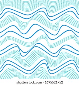 ABSTRACT COLORFUL WAVY LINE PATTERN BACKGROUND. COVER DESIGN 
