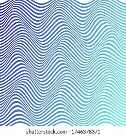 ABSTRACT COLORFUL WAVY LINE PATTERN BACKGROUND. COVER DESIGN 