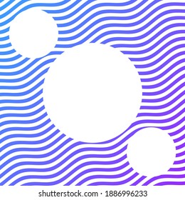 ABSTRACT COLORFUL WAVY LINE PATTERN BACKGROUND. COVER DESIGN 
