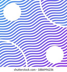ANTECEDENTES DE PATRÓN DE LA LÍNEA DE ONDA COLORIDO ABSTRACTO. DISEÑO DE TAPA 