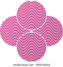 ABSTRACT COLORFUL WAVY LINE PATTERN BACKGROUND. COVER DESIGN 