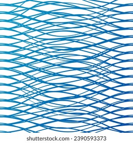 ABSTRACT COLORFUL WAVY LINES PATTERN GRADIENT BLUE COLOR BACKGROUND. COVER DESIGN, POSTER