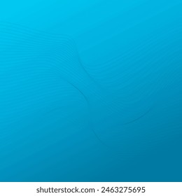 ABSTRACT COLORFUL WAVY LINES PATTERN GRADIENT BLUE COLOR BACKGROUND. GOOD FOR POSTER, WALLPAPER, COVER, FRAME, FLYER, SOCIAL MEDIA, GREETING CARD