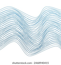 ABSTRACTAS COLORIDO ONDULADO LÍNEAS DEGRADADO COLOR AZUL SOBRE FONDO BLANCO. BUENO PARA CARTEL, FONDO DE PANTALLA, PORTADA, MARCO, VOLANTE, REDES SOCIALES, TARJETA DE FELICITACIÓN