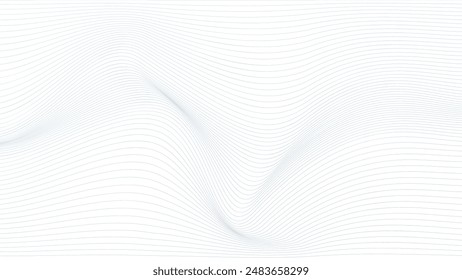  ABSTRAIT, ARRIÈRE-PLAN GRADIENT COLORE BLEU, LIGNES VAGUES À L'AQUARELLE. BON POUR L'AFFICHAGE, LE FOND D'ÉCRAN, LA COUVERTURE, LE CADRE, LE VOL, LES MOYENNES SOCIALES, LA CARTE DE VOEUX