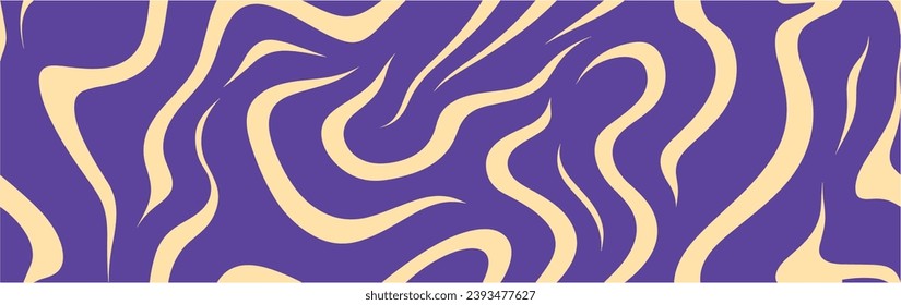 Abstract colorful wavy shapes background. Vector illustration with geometric shapes layers. Background with color lines. Seamless.