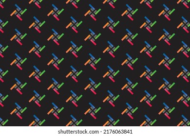 Abstract colorful web logo pattern design art