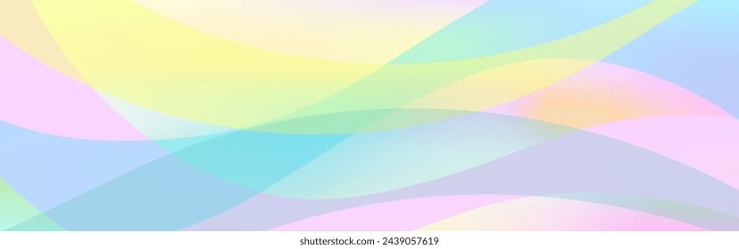 Abstract colorful website banner, header background with copy space