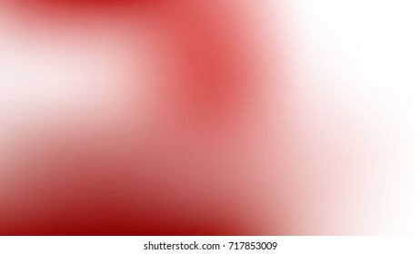 Abstract Colorful White and Red Gradient blurred vector background