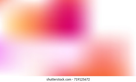 Abstract Colorful White, red and light purple Gradient blurred vector background
