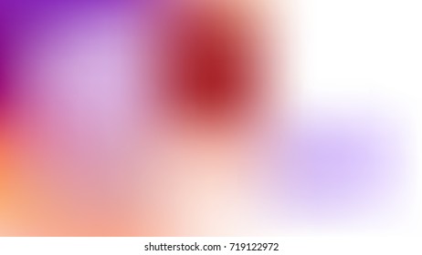 Abstract Colorful White, red and purple Gradient blurred vector background
