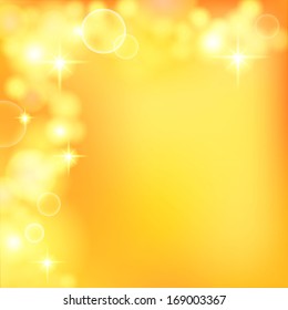 Abstract colorful yellow background