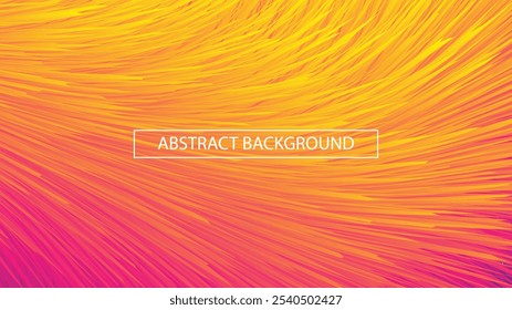 Abstract Colorful Yellow and Red Gradient Fluffy Fur Texture Background