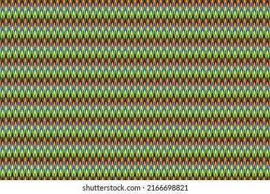 Abstract Colorful Zigzag Style Background Design