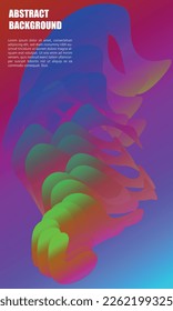 Abstract colorfull background with 
 beauty dinamic color compotition
