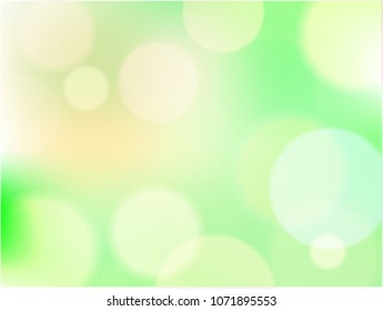 Abstract colorfull blurred circles