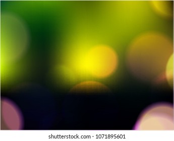 Abstract colorfull blurred circles