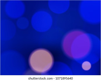 Abstract colorfull blurred circles